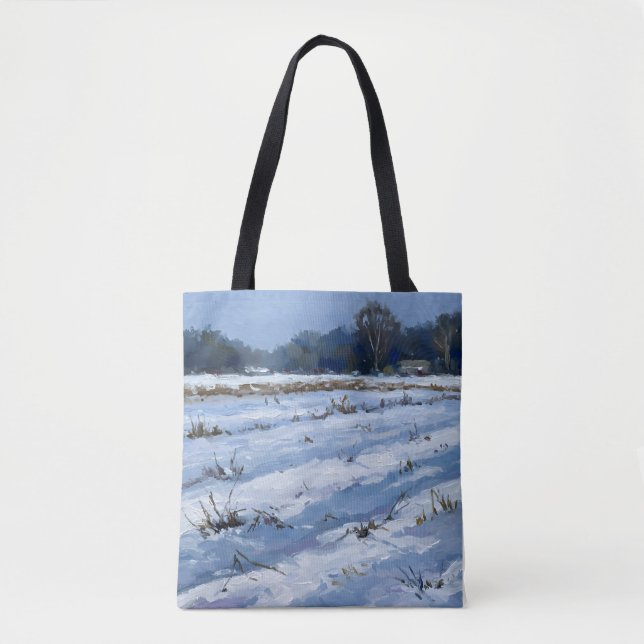 Snowfield Tote Bag (Front)