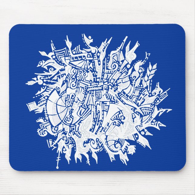 SnowFlake 1 Mouse Pad (Front)