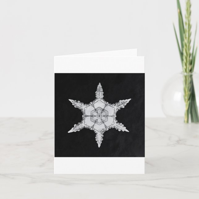 Snowflake 6 holiday card (Front)