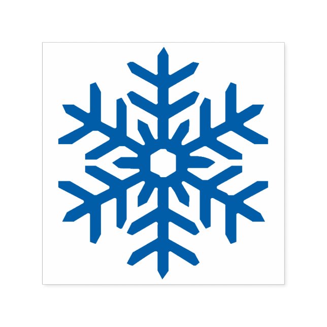 Snowflake 6 of 6 self-inking stamp (Design)