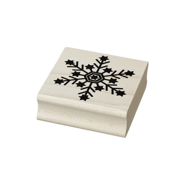 snowflake art stamp (Stamp)