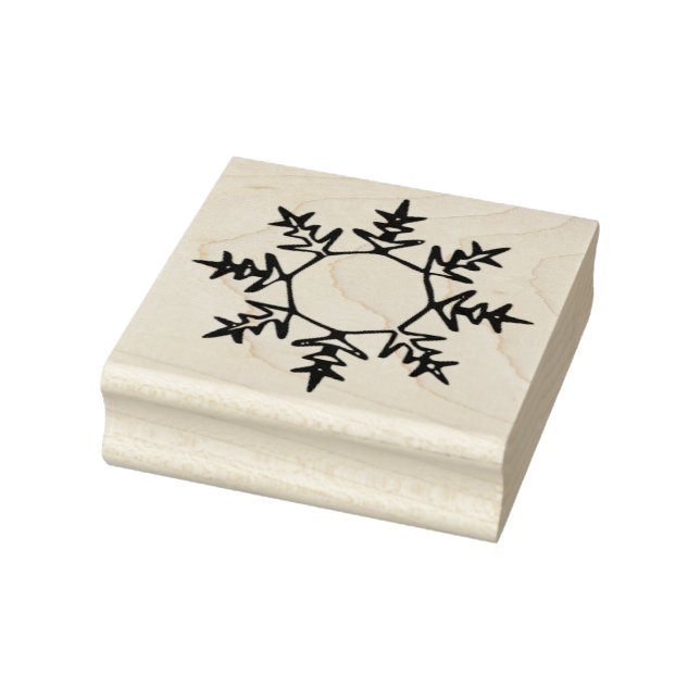 Snowflake art stamp (Stamp)