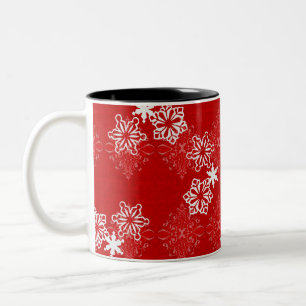 Snowflake Brocade Mug