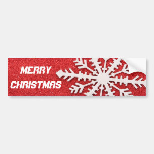 Snowflake Bumper Sticker