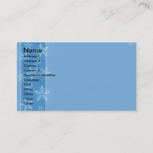Snowflake Business Card