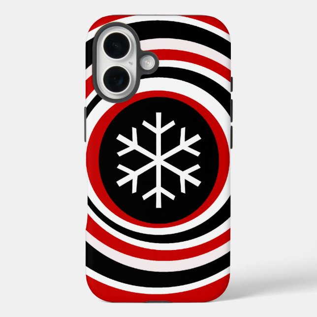Snowflake Case-Mate iPhone Case (Back)