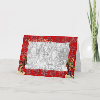 Snowflake Children Holiday Card