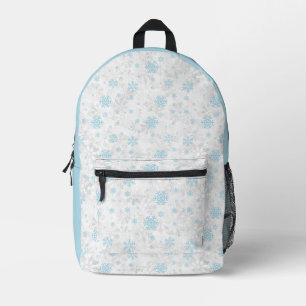Snowflake Christmas/winter Print Cut Sew Bag