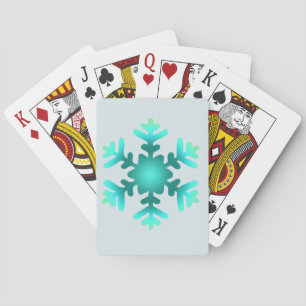 Snowflake Classic Playing Cards