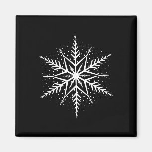Snowflake Costume Winter Christmas Matching Magnet