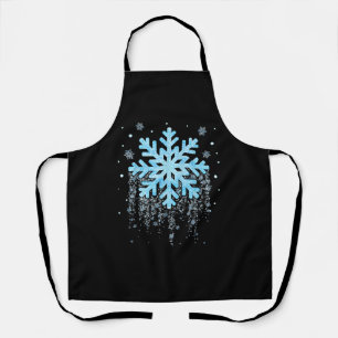 Snowflake Costume Winter Christmas Matching Mens W Apron