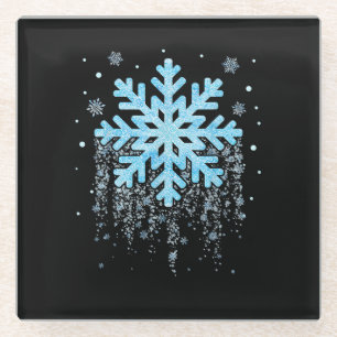 Snowflake Costume Winter Christmas Matching Mens W Glass Coaster