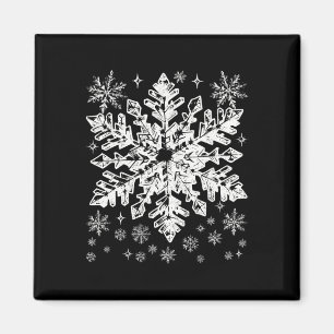 Snowflake Costume Winter Christmas Matching Mens W Magnet