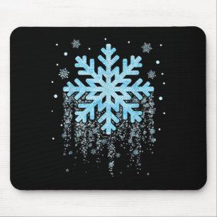 Snowflake Costume Winter Christmas Matching Mens W Mouse Pad