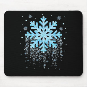 Snowflake Costume Winter Christmas Matching Mens W Mouse Pad