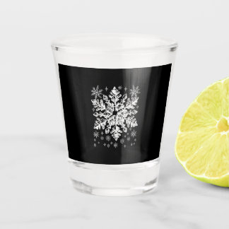 Snowflake Costume Winter Christmas Matching Mens W Shot Glass