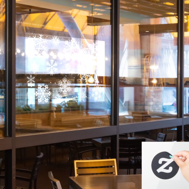 Snowflake decoration  (Restaurant Window)