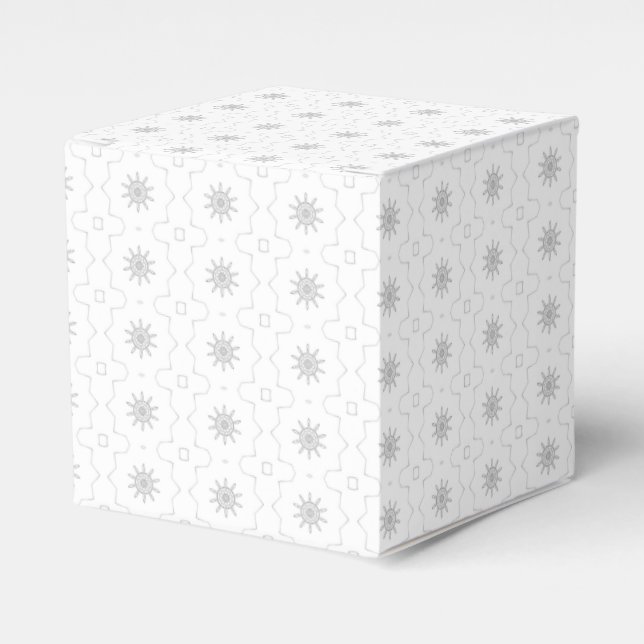 Snowflake design Gift Boxes (Front Side)