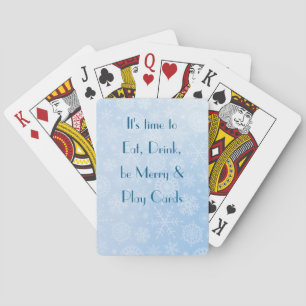 Snowflake Family Playing Cards