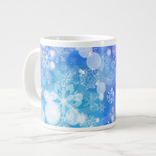 Snowflake Fantasy Large Coffee Mug