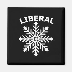Snowflake Feminist Diversity Human Rights Equality Magnet
