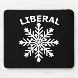 Snowflake Feminist Diversity Human Rights Equality Mouse Pad