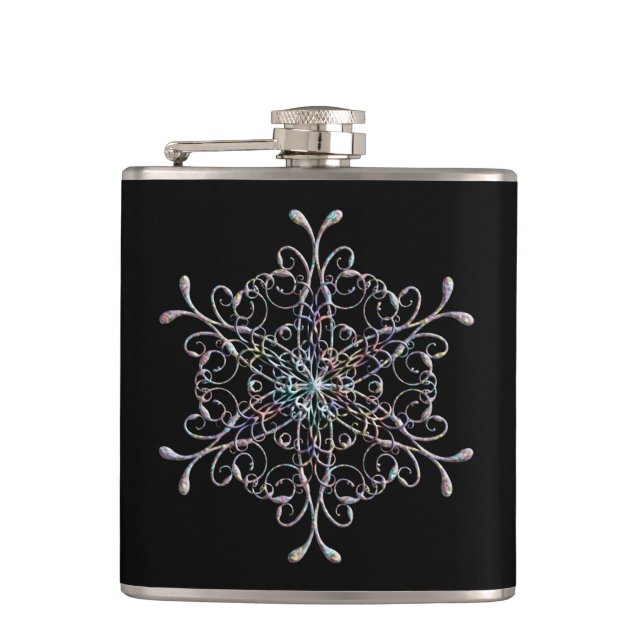 Snowflake Flask (Front)