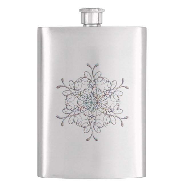 Snowflake Flask (Front)
