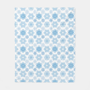 Snowflake Fleece Blanket