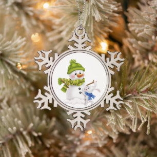 Snowflake Framed Ornament