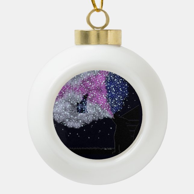 Snowflake Framed Ornament (Front)