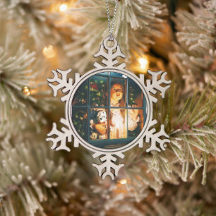 Snowflake Framed Ornament