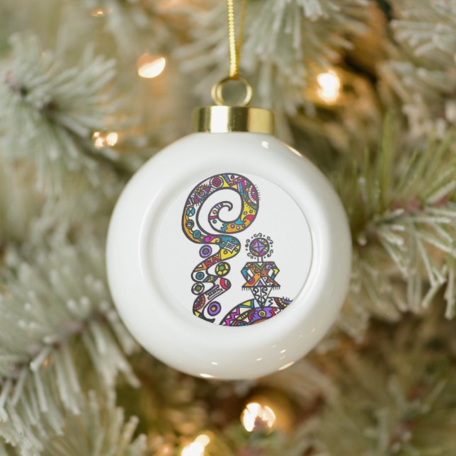 Snowflake Framed Ornament (Tree)