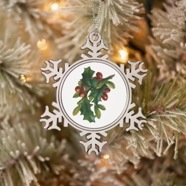 Snowflake Framed Ornament (Tree)