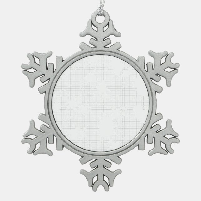 Snowflake Framed Ornament (Front)