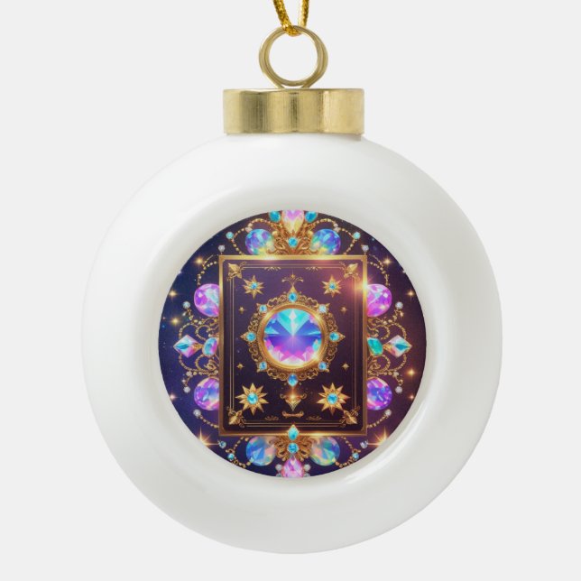 Snowflake Framed Ornament (Front)