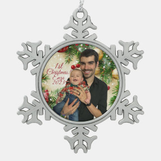 Snowflake Framed Ornament