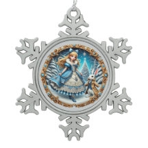 Snowflake Framed Ornament