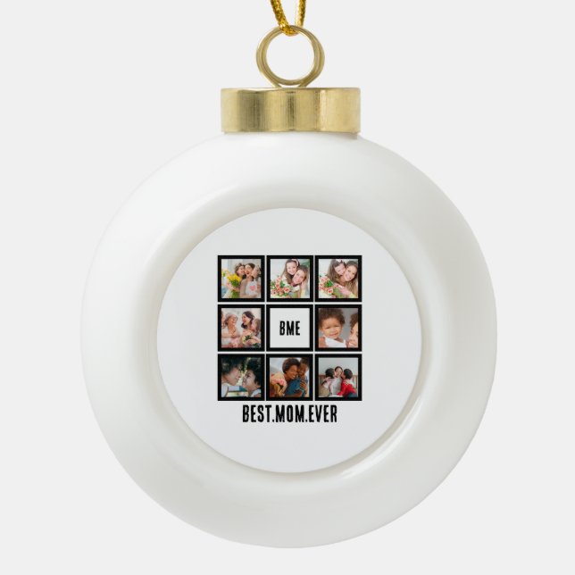 Snowflake Framed Ornament (Front)