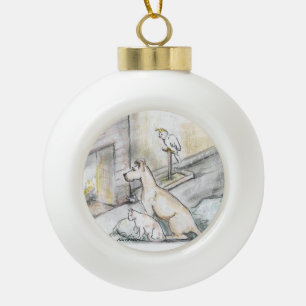 Snowflake Framed Ornament