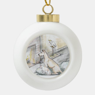 Snowflake Framed Ornament