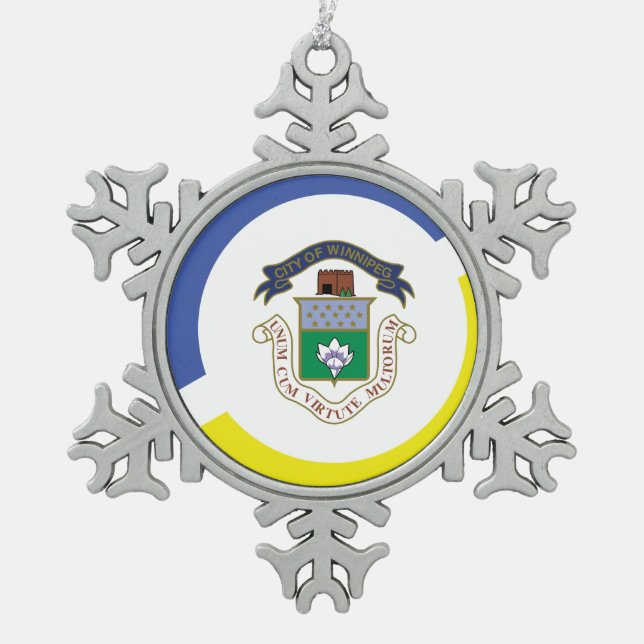 Snowflake Framed Ornament (Front)