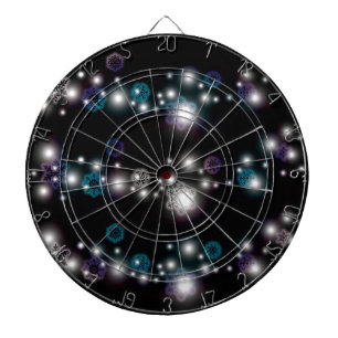 Snowflake Glow Dartboard