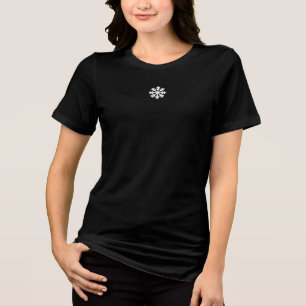 ❄️ Snowflake Graphic Tee – Cool, Cosy & Classic