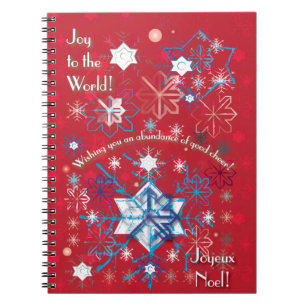 Snowflake Greetings I Notebook