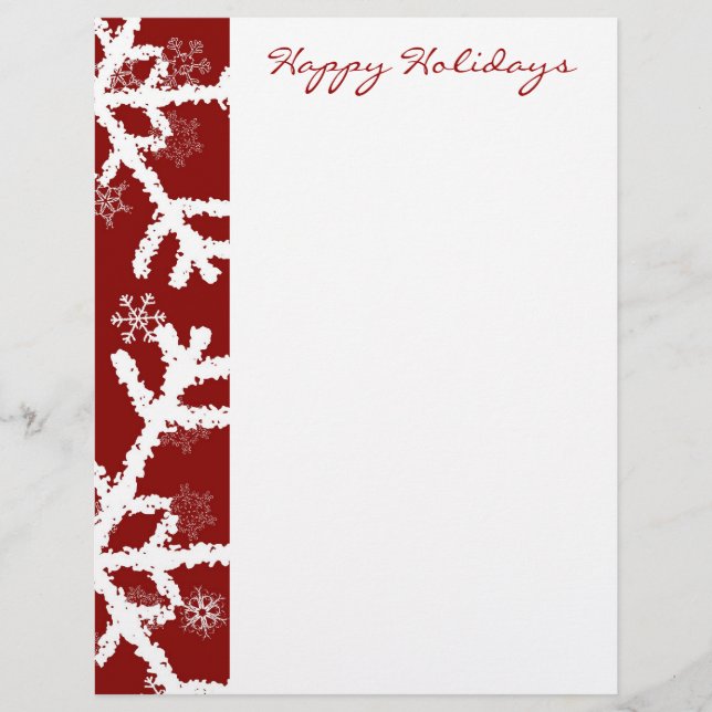 Snowflake Holiday (Front)