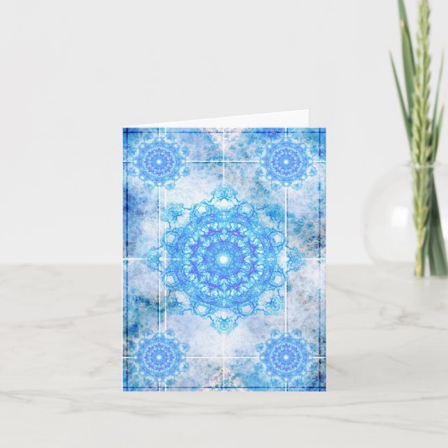 Snowflake Holiday Card (Front)