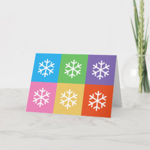 Snowflake Holiday Card