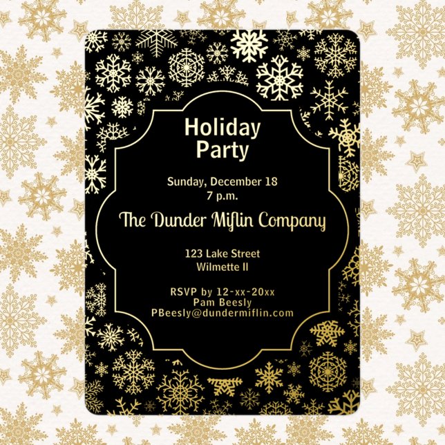 Snowflake Holiday party   (Creator Uploaded)