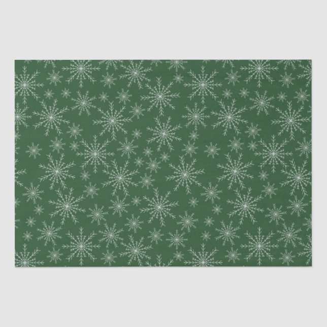 Snowflake Holiday Tissue Paper (Front)